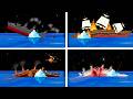 Cursed Titanics Sinking Ship Animation