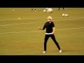 Megan Rapinoe Baby Seal Ball Tricks