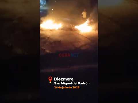🚨 #AhoraMismo | Protesta en las calles del Diezmero.