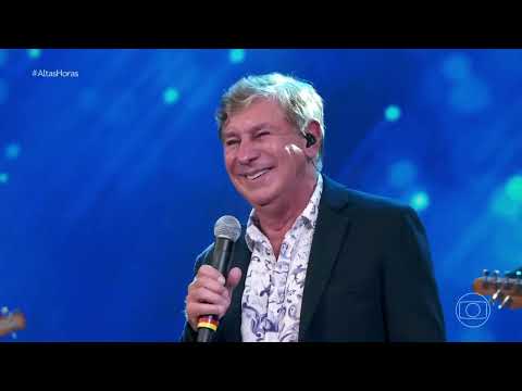 Roupa Nova e Flávio Venturini cantam "Todo Azul do Mar" no Altas Horas