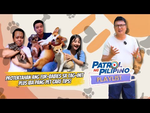 Paano protektahan ang 'fur babies' sa tag-init Patrol ng Pilipino Playlist Vol. 29: Pets