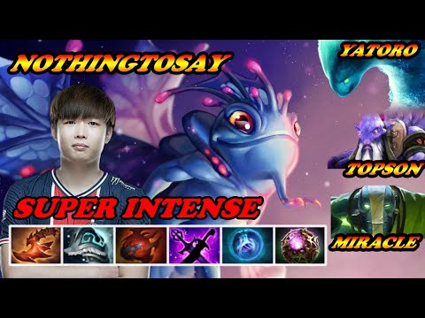 NothingToSay Puck vs Yatoro Morphling & Topson Dark Seer | 7.33d Immortal Best Ranked Gameplay