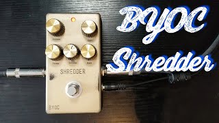 Video thumbnail for BYOC Shredder | Marshall Shredmaster clone by D Man Guitar