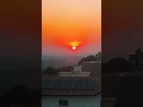 Quando o sol se despede em Altamira do Paraná