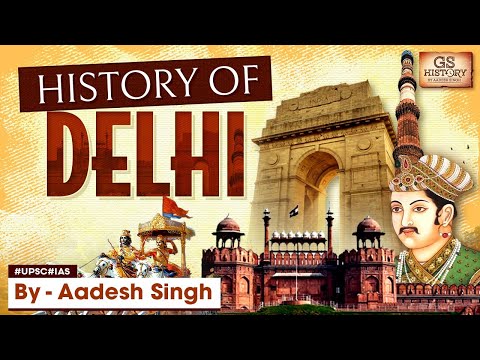 Delhi's Historic Role: Capital of Multiple Empires | Delhi Sultanate | UPSC | GS History by Aadesh