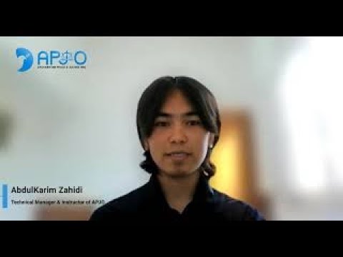 Who we are and what is the APJO English Program? | Mr. AbdulKarim Zahidi | 21st of May 2023