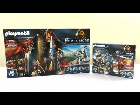 Unboxing Playmobil : Novelmore, les ruines Burnham Raiders (2020) – 70538, 70539