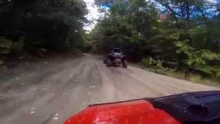 preview picture of video 'Black River Falls, Wisconsin, Trail Ride, 9-21-14'