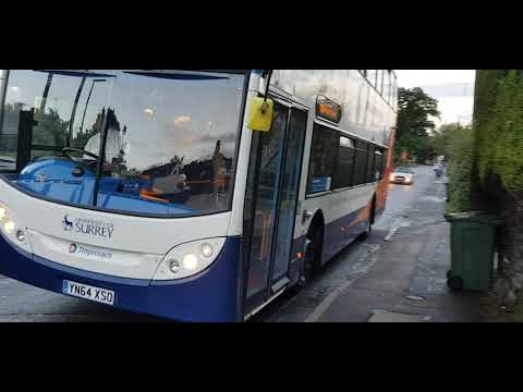 Here is the stagecoach bus 15986 on the PT5 in Normandy Monday 4 October 2021