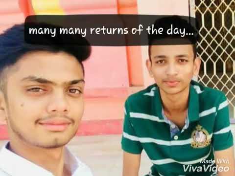 Happy birthday video audited by vrajpatel........
