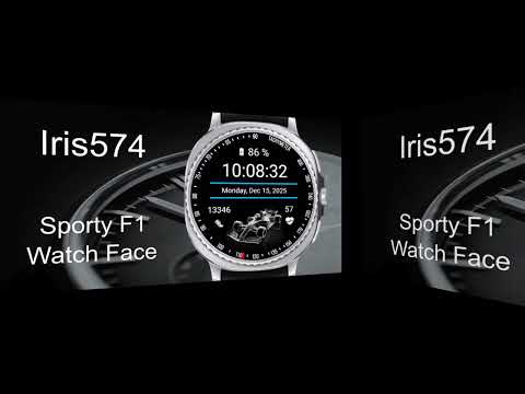 Iris574 Sporty Theme Watch