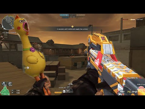 Crossfire NA ( Đột Kích Bắc Mỹ  ) 2.0 : P90 Frenzy Lv2 - Hero Mode X - Zombie V4