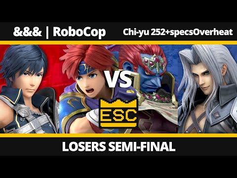 ESC 78 - Losers Semi-Final - &&& | RoboCop Vs. Chi-yu 252+specsOverheat - SSBU Tournament
