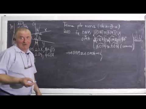 1/2 Lectia 400 - Congruenta triunghiurilor Masura unghiurilor - Tema matematica geometrie - Clasa 6