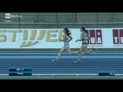 Finale Assoluti 2021 ★ 400 m  Donne