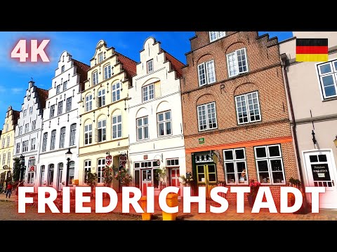 Friedrichstadt - die Holländerstadt in Schleswig-Holstein  -  „Klein Amsterdam“