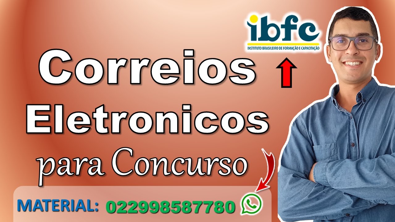 Correios Eletrônicos para Concurso | Banca IBFC | Informática para Concursos #nocoesdeinformatica