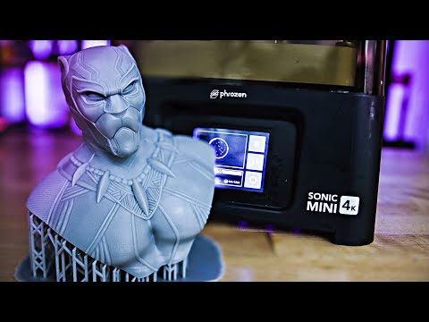 $300 Phrozen Sonic Mini 4K Mono Screen Resin 3D Printer! Initial Impressions