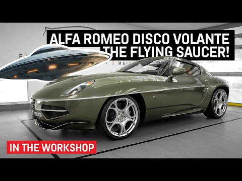 Secrets of a FLYING SAUCER - 1/7 Alfa Romeo Disco Volante at Topaz