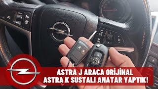 Astra J Araca Orijinal Astra K Sustalı Anahtar Yaptık! | Oto Anahtar İ