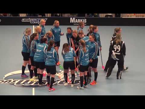 180225 Damer Div.1 Lindås - Marstrands (4-0) Uppvärmning2