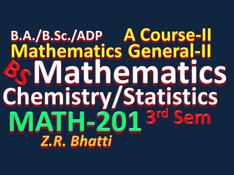 MATH-201, Lec#17, Proving Subspace