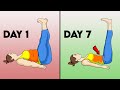 Lazy Bed Exercises To Lose Belly Fat In 7 Days