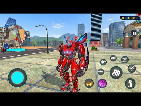 Mirage Multiple Transformation Jet Robot Car Game 2020 - Android Gameplay