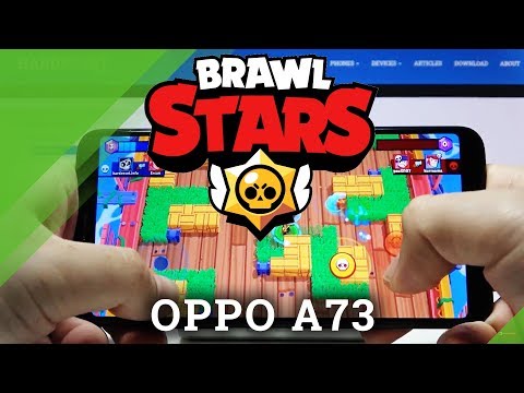 FPS Review & Game Test in OPPO A73 – Brawl Stars Gameplay