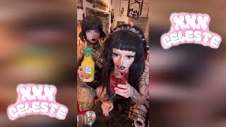 🔥Best Drink Ever  🖤 #gothgirl