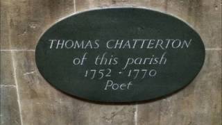 Volkan Hacıoğlu, Thomas Chatterton'un "Yeni Bir Şarkı" adlı şiirini okuyor