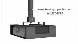 canastilla o caja al techo para videoproyectores y videobeam