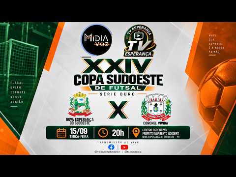 AO VIVO TAÇA SUDOESTE DE FUTSAL AESUPAR SÉRIE OURO