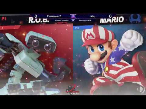 Recharged #26 - Redeemer Z vs Mvp - Winners Quarters - SSBU