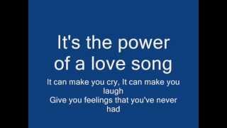 Tate Stevens - The Power Of A Love Song Lyrics [EXCLUSIVE] Official