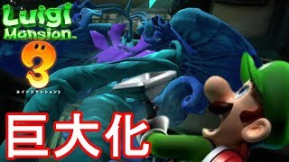 不思議な水で巨大植物に!?奪われたスイッチを取り戻せ!! PART13 【ルイージマンション3】