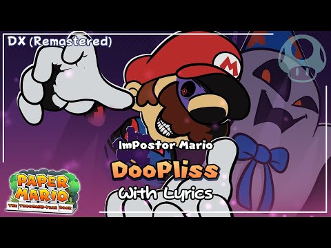 DooPliss Battle WITH LYRICS DX (Remastered) - PaPer Mario: The Thousand-Year Door Cover