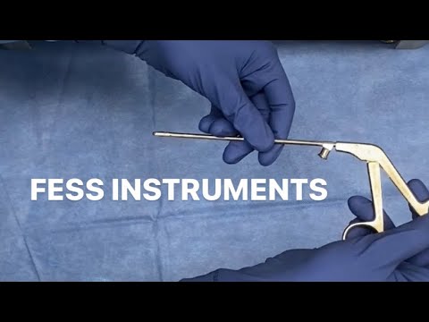 Instruments for ENT Functional Endoscopic Sinus Surgery (FESS)