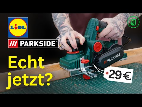 Electric planer from PARKSIDE for 29 euros: Honestly, this planer is really... 👀 | Jonas Winkler