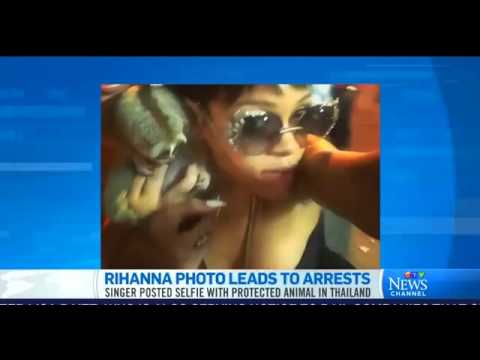 Rihanna Photo Leads To Arrest   Rihanna Dry Snitching! Instagram Photo Leads To 2 Arrest in Thailand