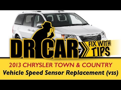 2013 Chrysler Town and Country - vehicle speed sensor (vss) Replacement ( p0731).