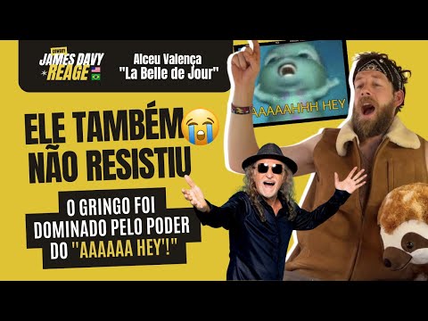 Cantor Gringo CHORA e se ARREPIA ao ouvir Alceu Valença -  La Belle De Jour - James Davy Reacts