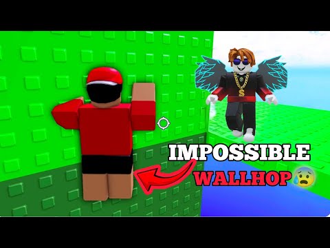 Attempting The HARDEST Wall Hop troll a pinging tower...(Chalange)💀