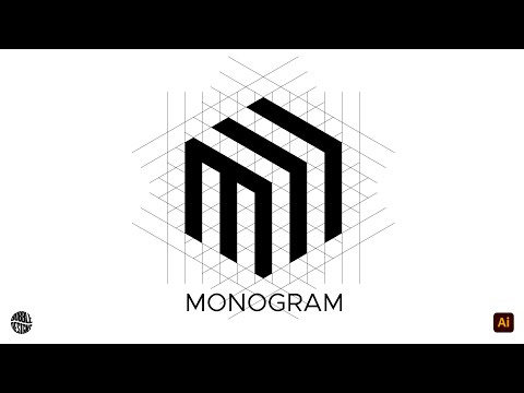Create a Stunning Monogram Logo in 1 Minute | Adobe Illustrator Tutorial