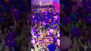 Happy New Year 2026 from the Biggest Cruise Ship in The World  #iconoftheseas #royalcaribbean #2026