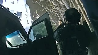 LAPD SWAT Officer Shoots Armed Robbery Suspect Who Jumped From a 3rd Story Balcony