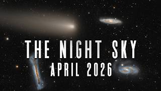 The Night Sky | April 2026 | Comet R3 PANSTARRS | Lyrid Meteor Shower