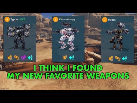 Team Deathmatch Gameplay (Hades, Kitsune Harpy, Typhon) - War Robots