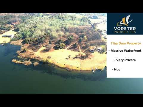 11ha Property right next to Bronkhorstspruit Dam. Huge development potential!