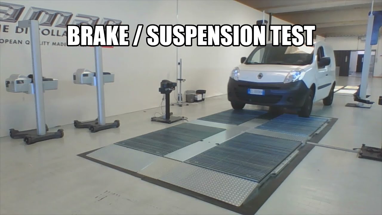 4PLD AM platform brake / suspension tester